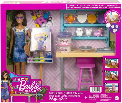 BARBIE ATELIER DELL'ARTISTA STUDIO ARTE