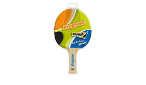 Sport One Progress, Racchetta Ping Pong Gioventù Unisex, Nero, 17x25x3 cm